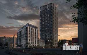 1-к квартира, вторичка, 28м2, 25/30 этаж