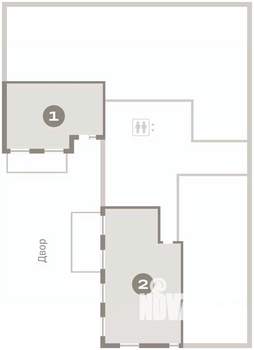 1-к квартира, вторичка, 70м2, 1/9 этаж
