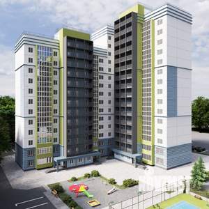 1-к квартира, строящийся дом, 44м2, 1/15 этаж