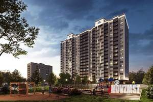 3-к квартира, строящийся дом, 58м2, 14/17 этаж