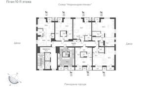 Студия квартира, вторичка, 37м2, 11/17 этаж