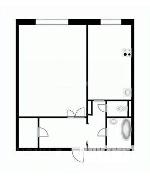 1-к квартира, вторичка, 54м2, 4/10 этаж