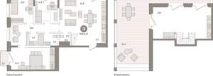 3-к квартира, вторичка, 203м2, 10/11 этаж