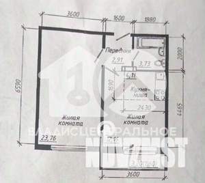 2-к квартира, вторичка, 48м2, 7/17 этаж