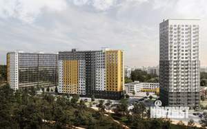1-к квартира, вторичка, 42м2, 15/25 этаж