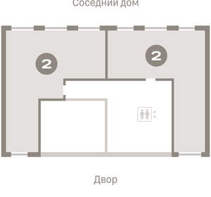 2-к квартира, вторичка, 73м2, 9/12 этаж