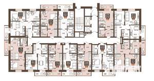 2-к квартира, вторичка, 58м2, 9/19 этаж
