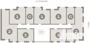 Студия квартира, вторичка, 20м2, 5/15 этаж