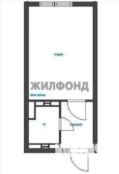 1-к квартира, вторичка, 19м2, 3/4 этаж