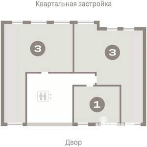 3-к квартира, вторичка, 94м2, 4/9 этаж