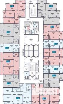 2-к квартира, вторичка, 66м2, 23/29 этаж