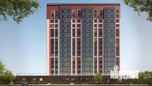 2-к квартира, строящийся дом, 36м2, 3/16 этаж