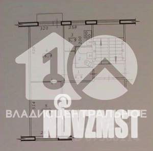 2-к квартира, вторичка, 45м2, 5/5 этаж