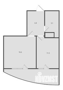1-к квартира, вторичка, 40м2, 21/25 этаж