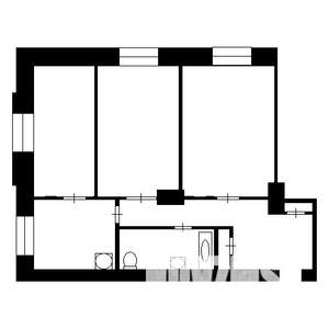3-к квартира, вторичка, 76м2, 5/5 этаж