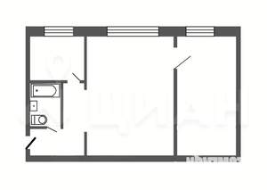 2-к квартира, вторичка, 46м2, 4/5 этаж