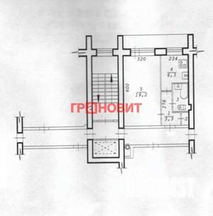 1-к квартира, вторичка, 33м2, 7/9 этаж