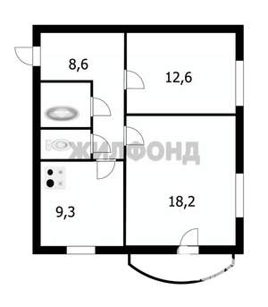 2-к квартира, вторичка, 53м2, 17/17 этаж