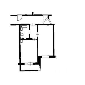 1-к квартира, вторичка, 41м2, 5/10 этаж
