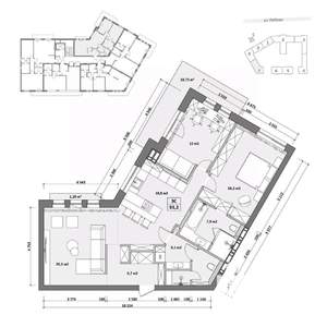 3-к квартира, вторичка, 104м2, 3/6 этаж