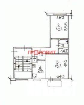 2-к квартира, вторичка, 45м2, 2/5 этаж