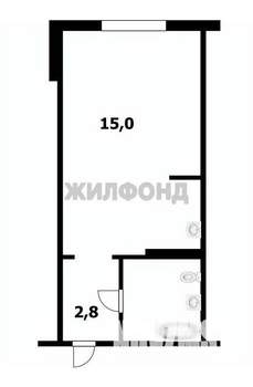 1-к квартира, вторичка, 21м2, 1/10 этаж
