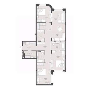 3-к квартира, вторичка, 114м2, 5/8 этаж