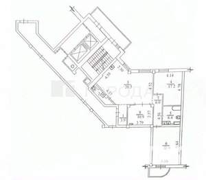 3-к квартира, вторичка, 107м2, 4/25 этаж