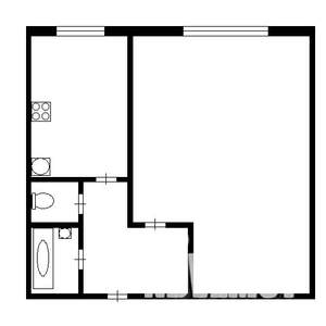 1-к квартира, вторичка, 37м2, 9/10 этаж