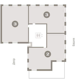 3-к квартира, сданный дом, 203м2, 10/11 этаж