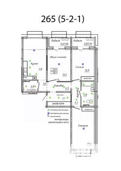 Студия квартира, вторичка, 90м2, 2/15 этаж