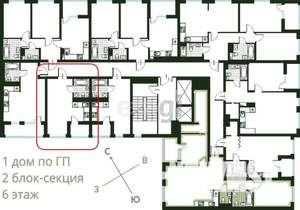Студия квартира, сданный дом, 27м2, 8/16 этаж