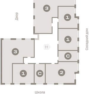 1-к квартира, вторичка, 36м2, 6/12 этаж