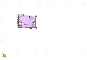2-к квартира, сданный дом, 53м2, 7/13 этаж