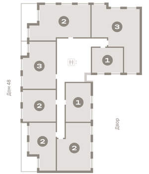 3-к квартира, вторичка, 91м2, 8/15 этаж