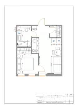 2-к квартира, вторичка, 30м2, 4/24 этаж