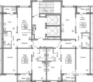 2-к квартира, вторичка, 70м2, 8/14 этаж