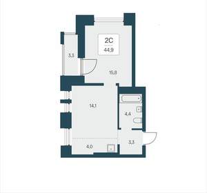 2-к квартира, вторичка, 45м2, 3/23 этаж