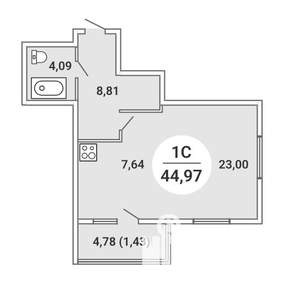 Фото квартиры на продажу (1)