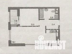 1-к квартира, вторичка, 45м2, 17/19 этаж