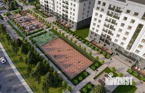 2-к квартира, строящийся дом, 46м2, 7/8 этаж