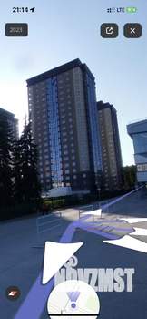 1-к квартира, сданный дом, 46м2, 5/21 этаж