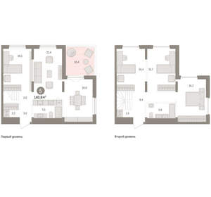 4-к квартира, вторичка, 141м2, 14/15 этаж