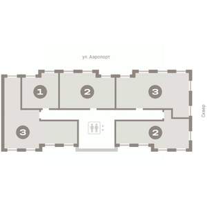 1-к квартира, вторичка, 43м2, 9/9 этаж
