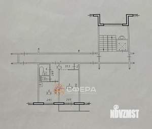 1-к квартира, вторичка, 32м2, 5/10 этаж