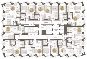 Студия квартира, вторичка, 25м2, 17/31 этаж