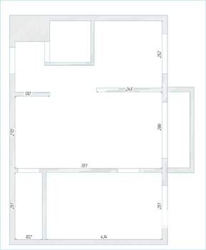 2-к квартира, вторичка, 41м2, 4/5 этаж