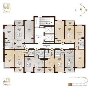 1-к квартира, вторичка, 34м2, 2/17 этаж