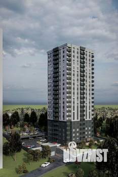 Студия квартира, строящийся дом, 44м2, 19/21 этаж