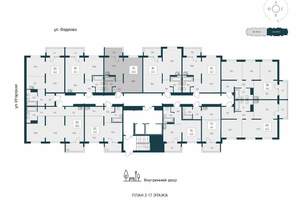 1-к квартира, вторичка, 41м2, 11/17 этаж
